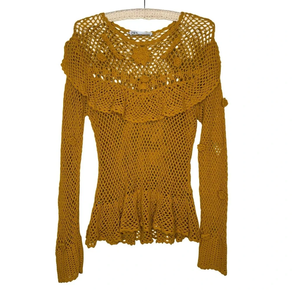Zara open knit
